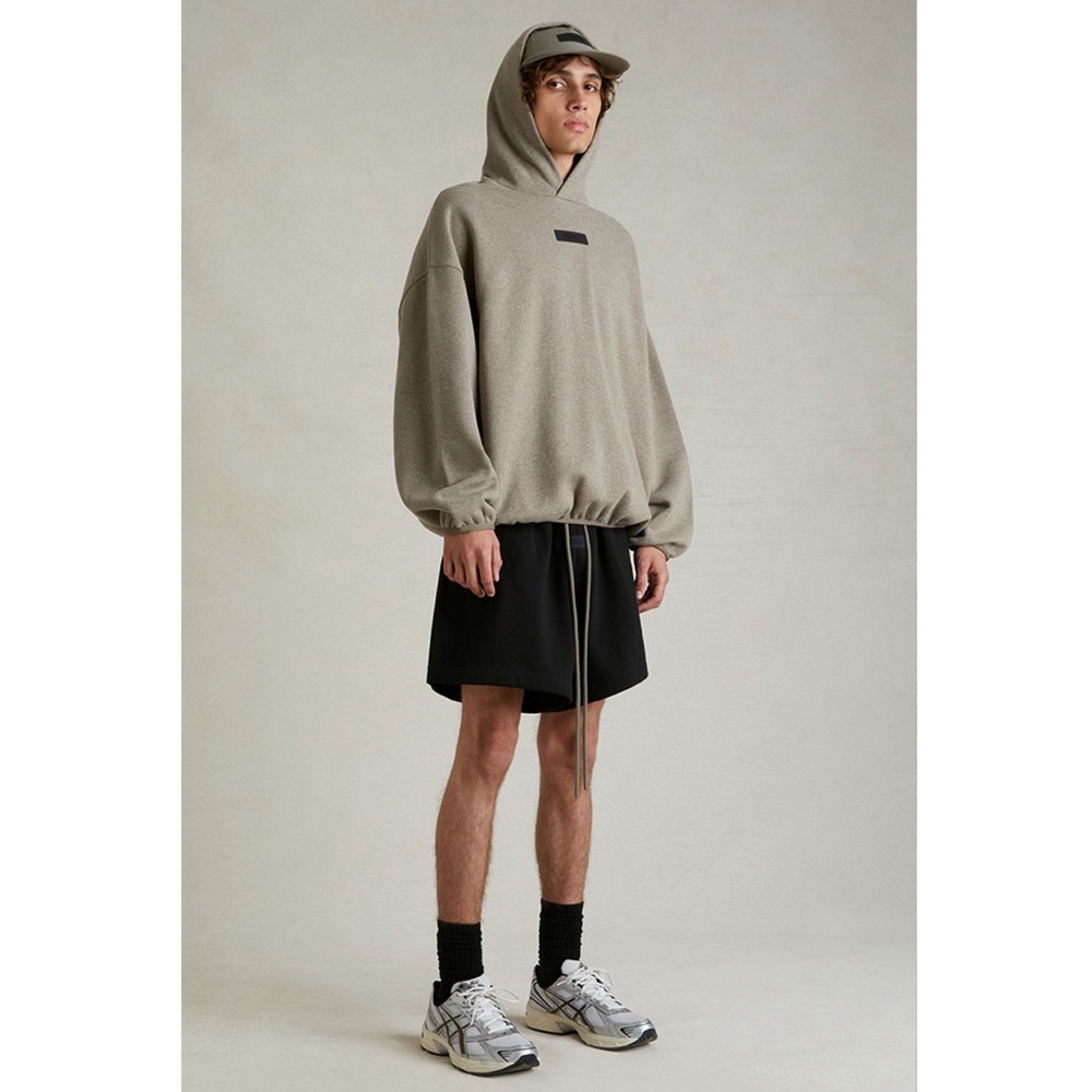 Fear of God Essentials Heather Grey Hoodie NWOT - Picture 12 of 16